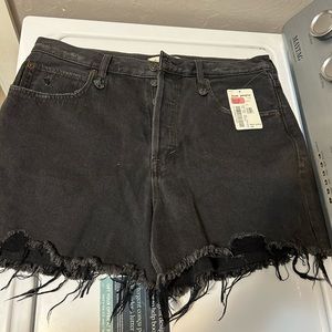New w tags / free people high waisted shorts